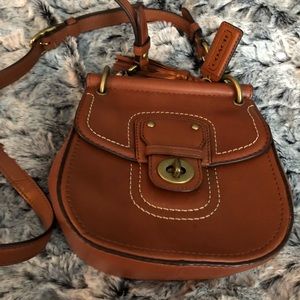 NWOT Coach leather mini Willis bag